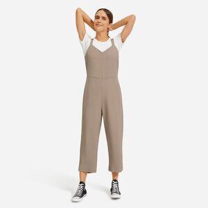 Everlane The Japanese GoWeave Slip Jumpsuit Grey Base - Size 4